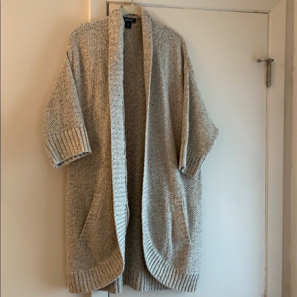 Tunic cardigan